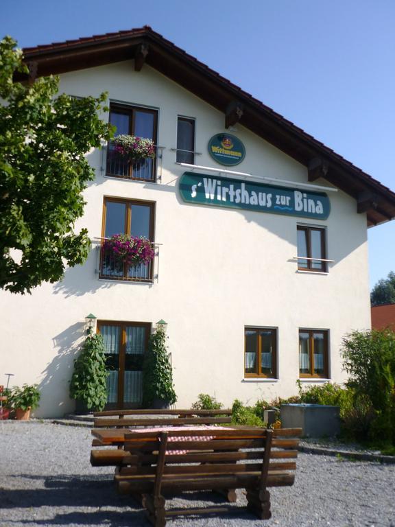Hotel Wirtshaus Zur Bina Vilsbiburg Exterior foto
